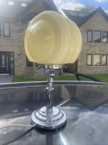 Vintage art deco - chrome, table