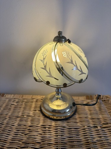 Vintage touch lamp - lamp, glass