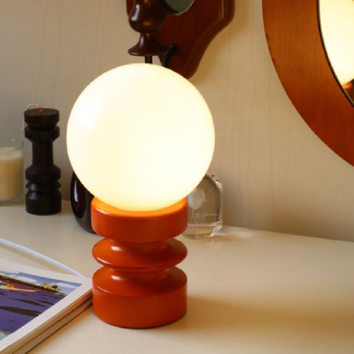 Small nightstand light glass - light,