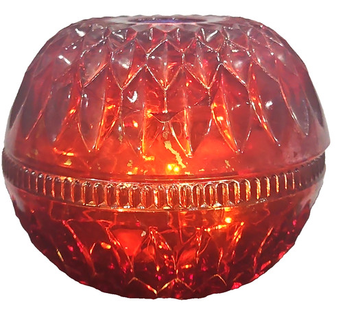 Vintage indiana glass ruby red - indiana,