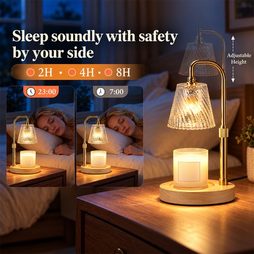 Dimmable candle warmer table - warmer,
